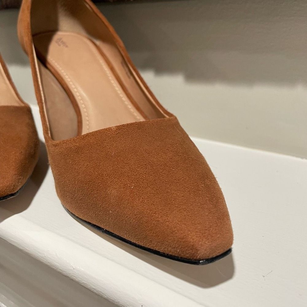 BOTKIER - Tabitha Pumps Heels Brown Suede 9.5 - Picture 4 of 11